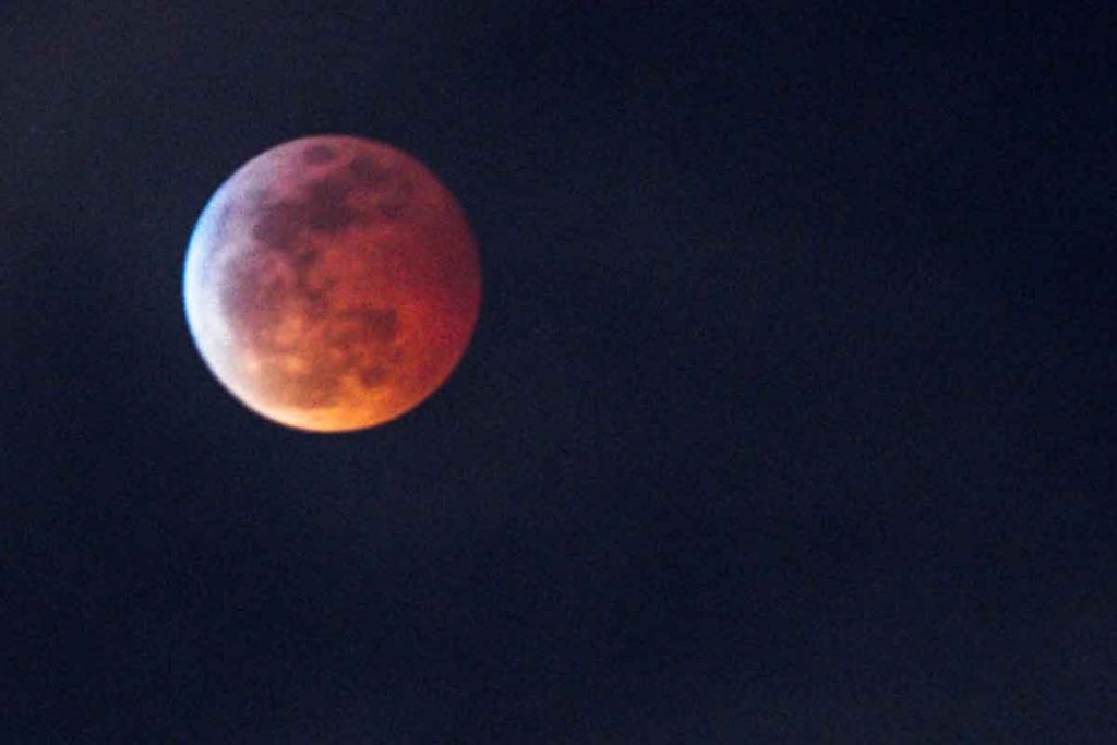 Eclipse Luna de Sangre Monterrey