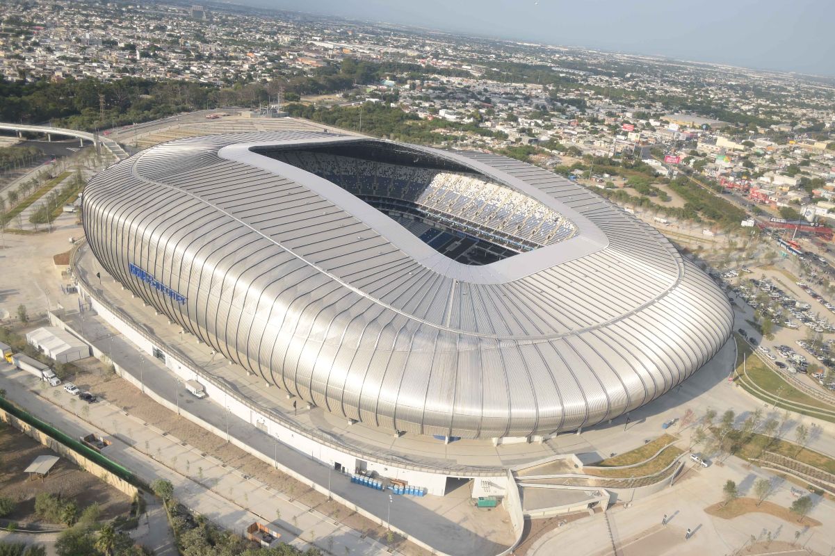 El estadio BBVA de Monterrey será sede mundialista en 2026
