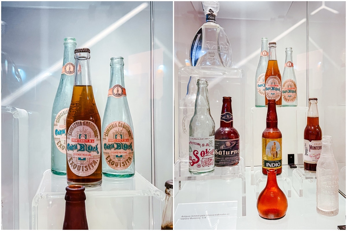 Botellas-museo del vidrio