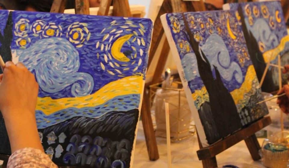 Brushtroke: ¡clases de pintura en cafeterías de Monterrey!
